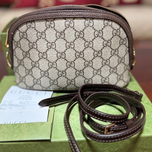 Gucci crossbody converted from Ophidia cosmetic case travel pouch - Picture 6 of 10